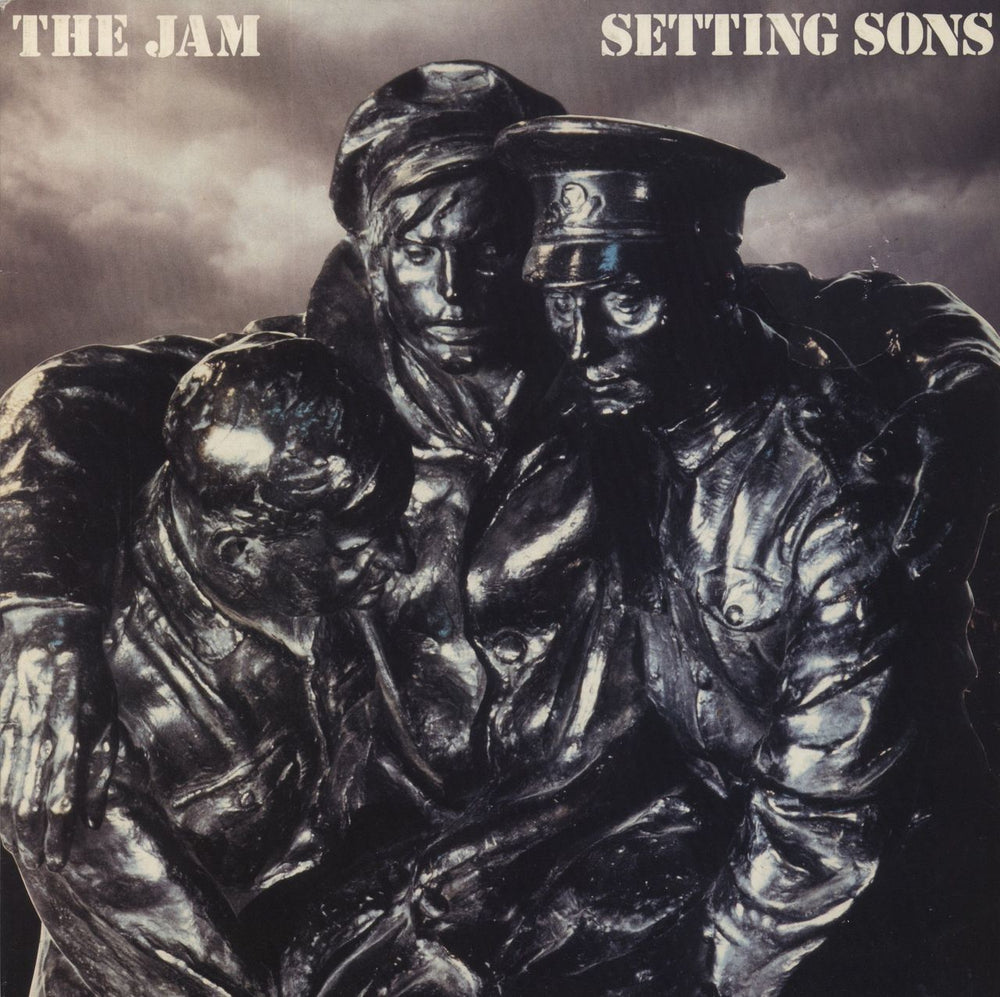 The Jam Setting Sons - 1st (b) - EX UK vinyl LP album (LP record) POLD5028