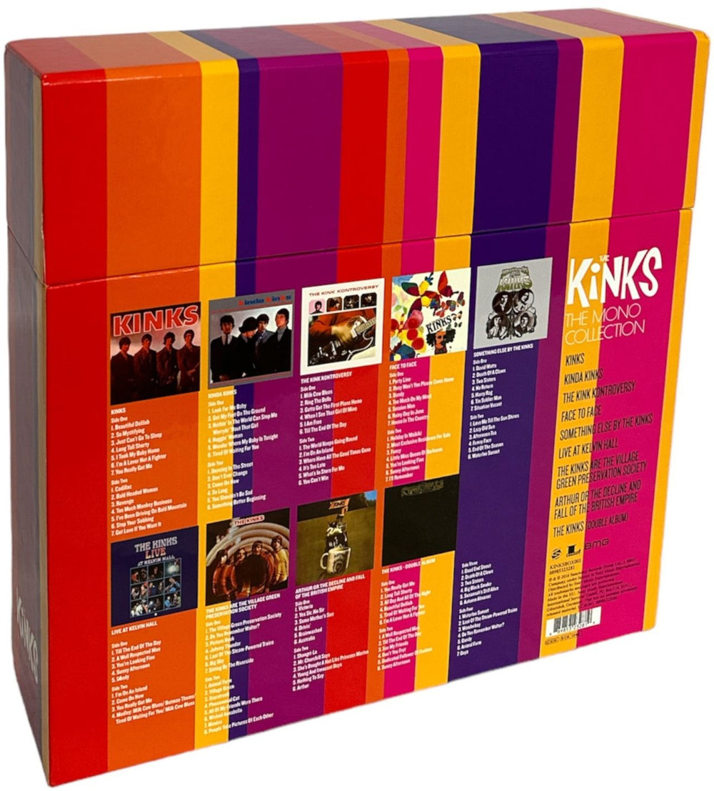 The Kinks The Mono Collection UK Vinyl Box Set 889853232819