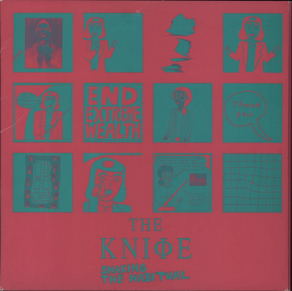 The Knife Shaking The Habitual & Shaken-Up Versions - Bundle UK 3-LP vinyl record set (Triple LP Album) BRILLP117/118