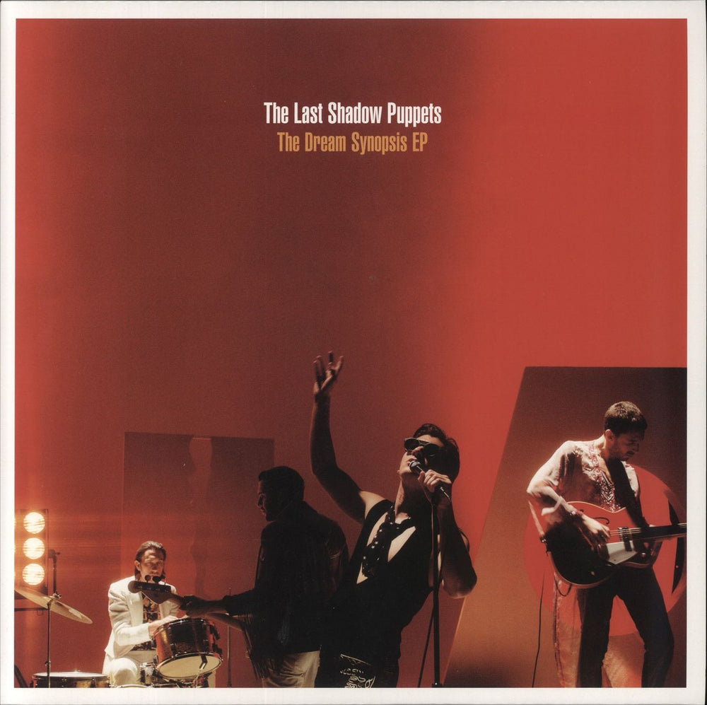 The Last Shadow Puppets The Dream Synopsis EP - Red Vinyl 180gm UK 12" vinyl single (12 inch record / Maxi-single) RUG799T
