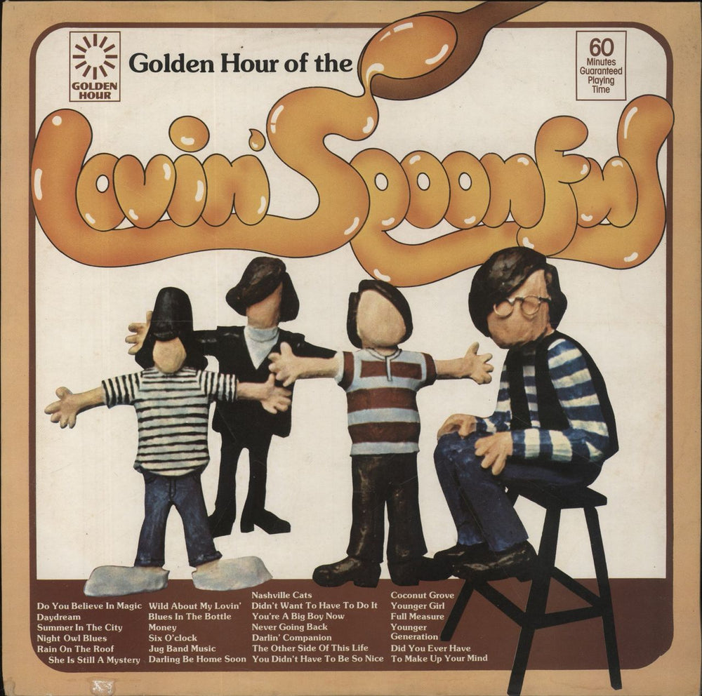 The Lovin' Spoonful Golden Hour Of The Lovin' Spoonful's Greatest Hits UK vinyl LP album (LP record) GH838