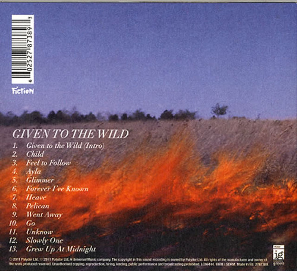 The Maccabees Given To The Wild UK CD album (CDLP) EE5CDGI623670