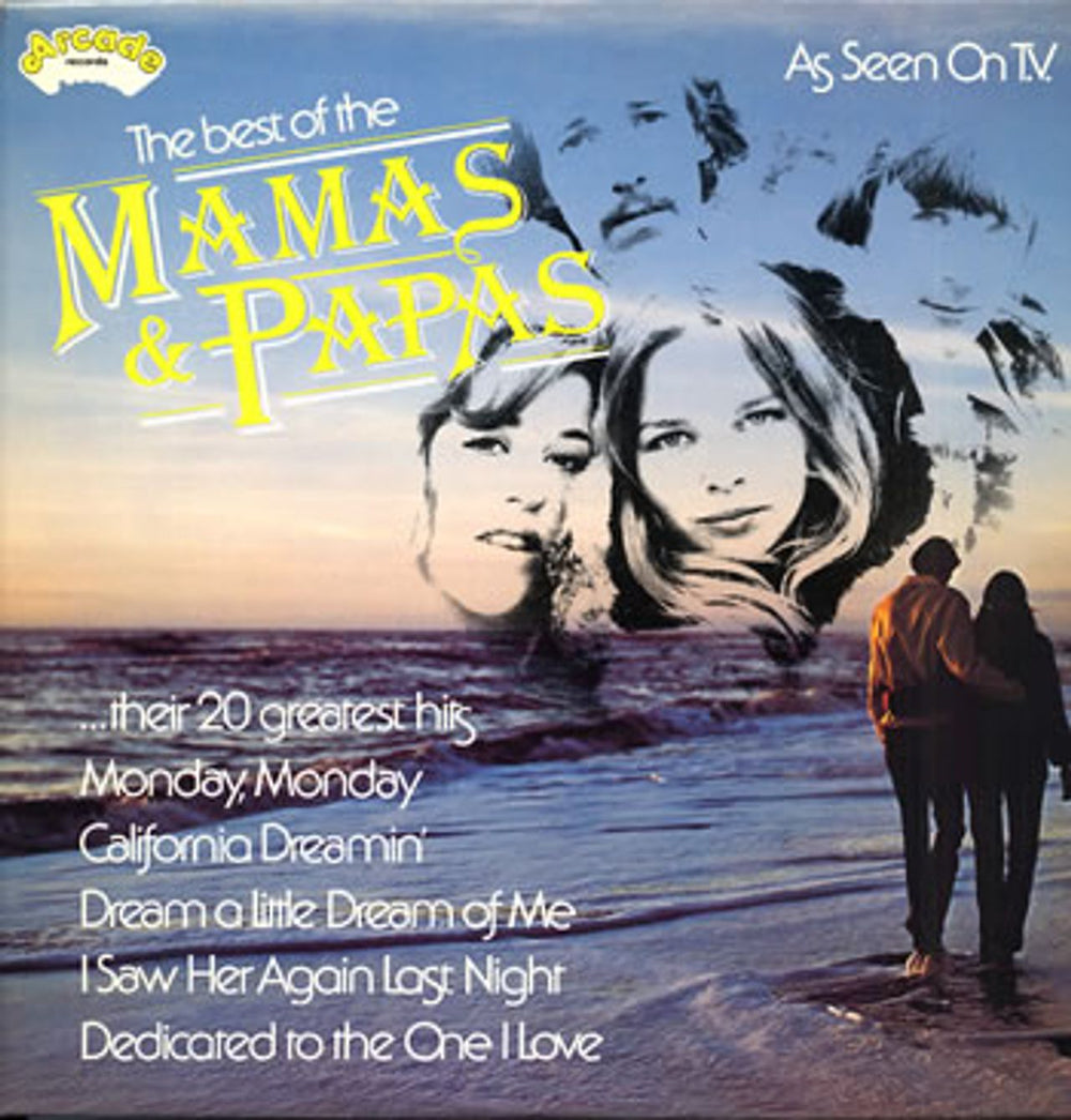 The Mama's And The Papa's The Best Of Mamas & Papas UK vinyl LP album (LP record) ADEP30