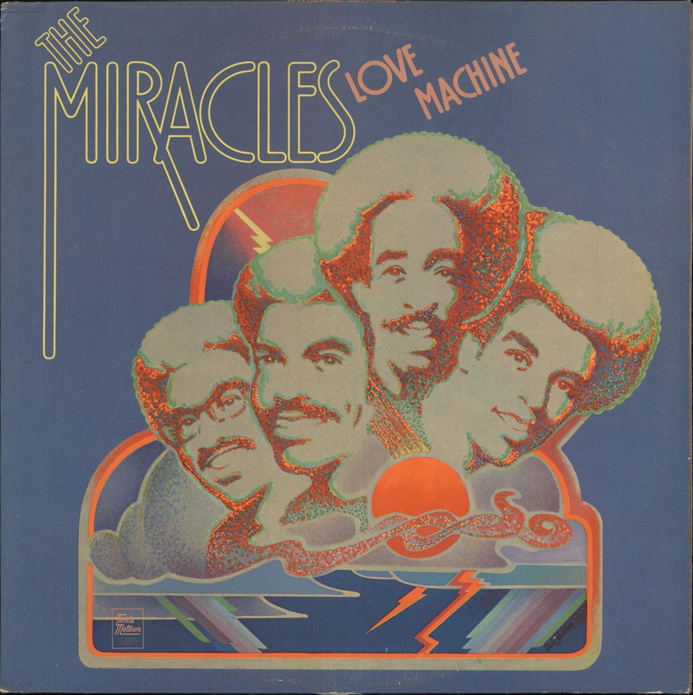 The Miracles Love Machine UK vinyl LP album (LP record) STML12020