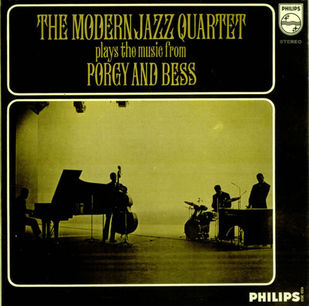 The Modern Jazz Quartet Plays The Music From Porgy And Bess - Stereo UK vinyl LP album (LP record) SBL7692