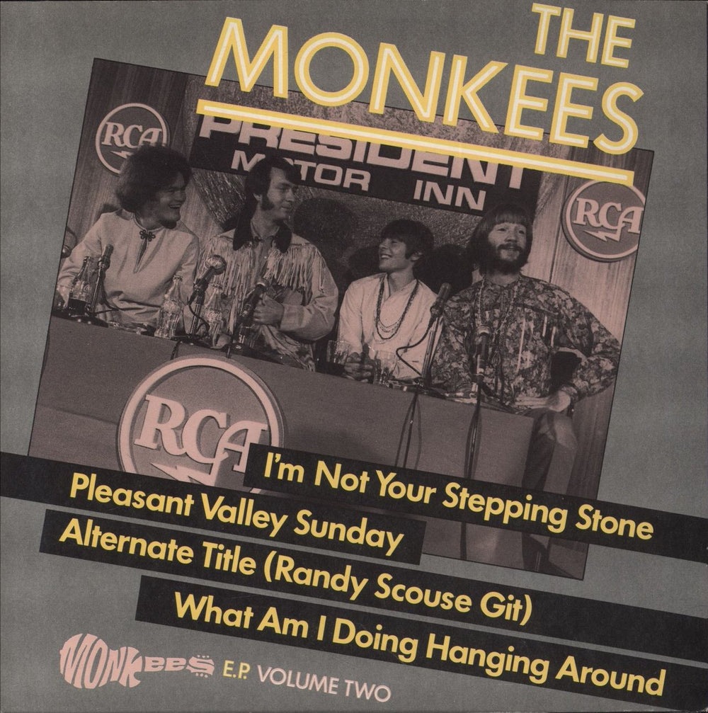 The Monkees Monkees EP Volume Two UK 7" vinyl single (7 inch record / 45) ARIST402