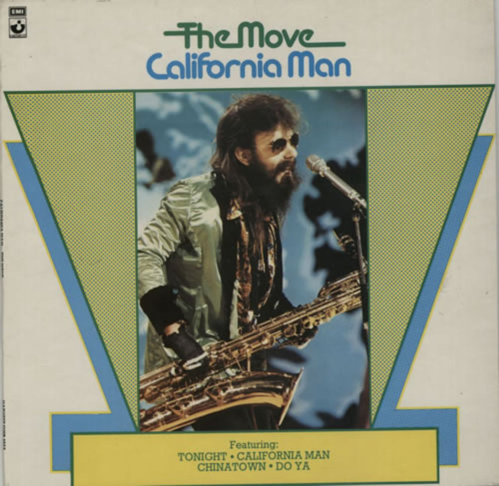 The Move California Man UK vinyl LP album (LP record) SHSP4035