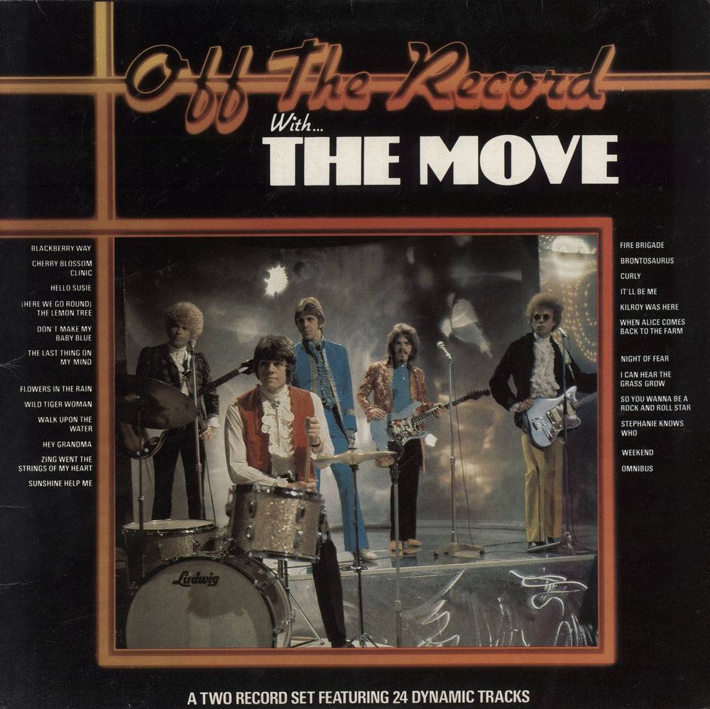 The Move Off The Record UK 2-LP vinyl record set (Double LP Album) FEDD1005