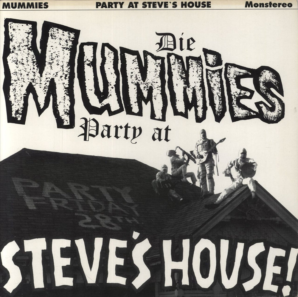 The Mummies Party At Steve's House German vinyl LP album (LP record) PINUP94012