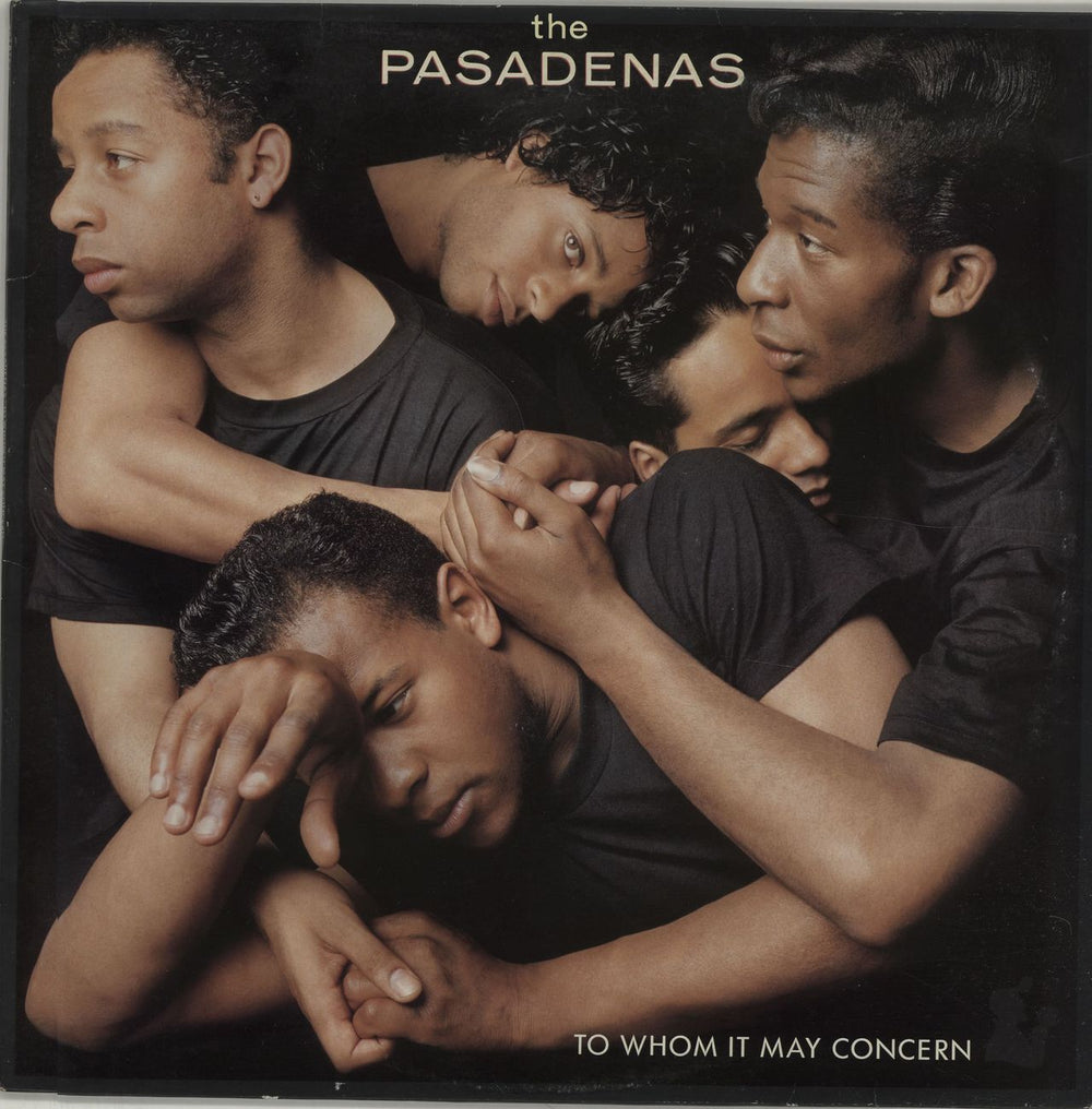 The Pasadenas To Whom It May Concern UK vinyl LP album (LP record) 4628771