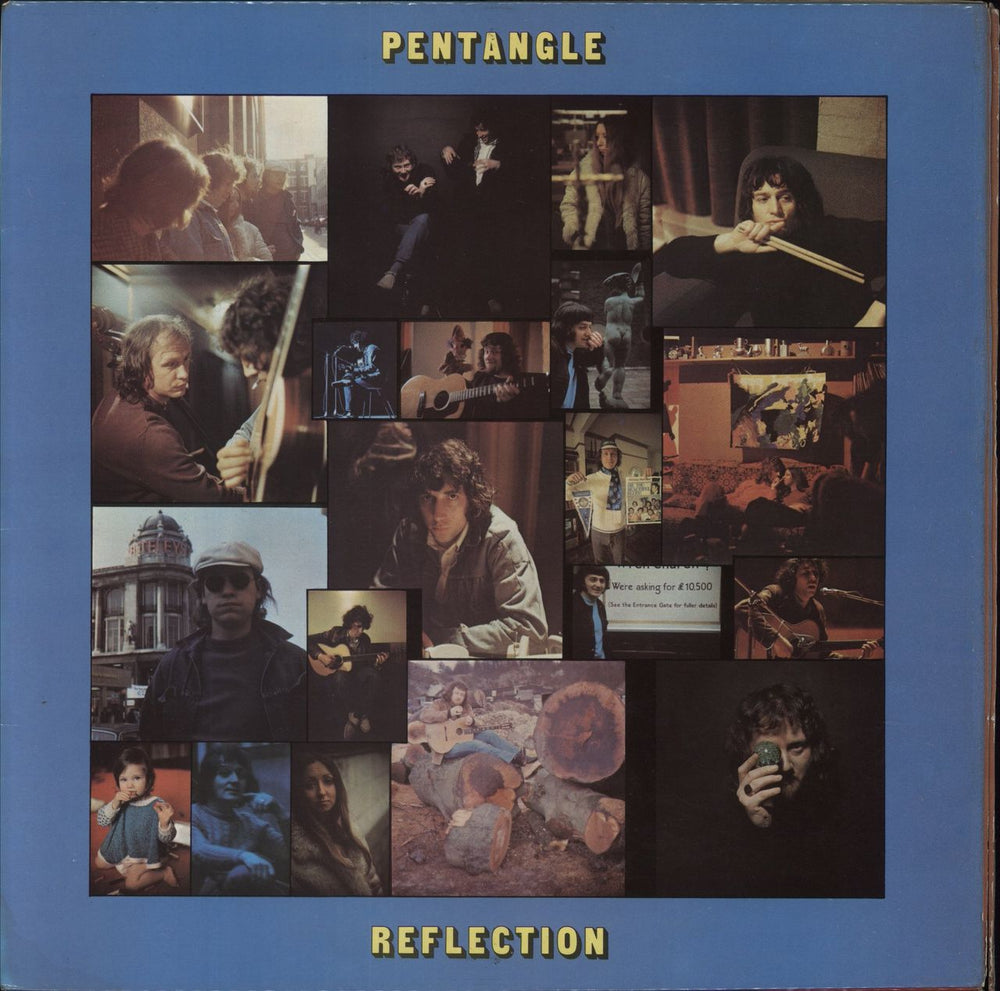 The Pentangle Reflection UK vinyl LP album (LP record) TRA240