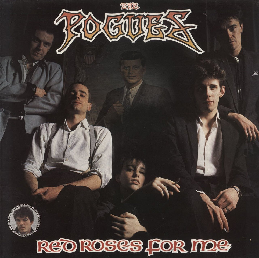 The Pogues Red Roses For Me UK vinyl LP album (LP record) SEEZ55