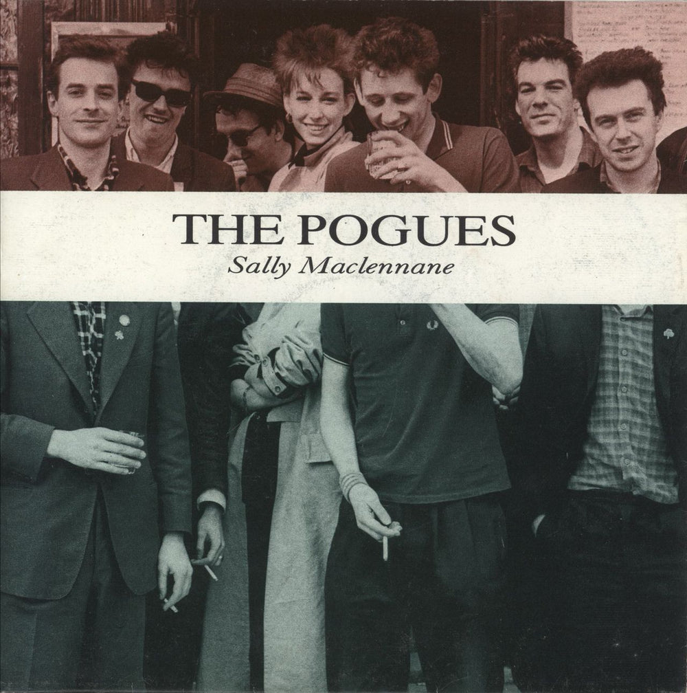 The Pogues Sally Maclennane - Poster Sleeve - EX UK 7" vinyl single (7 inch record / 45) BUY224