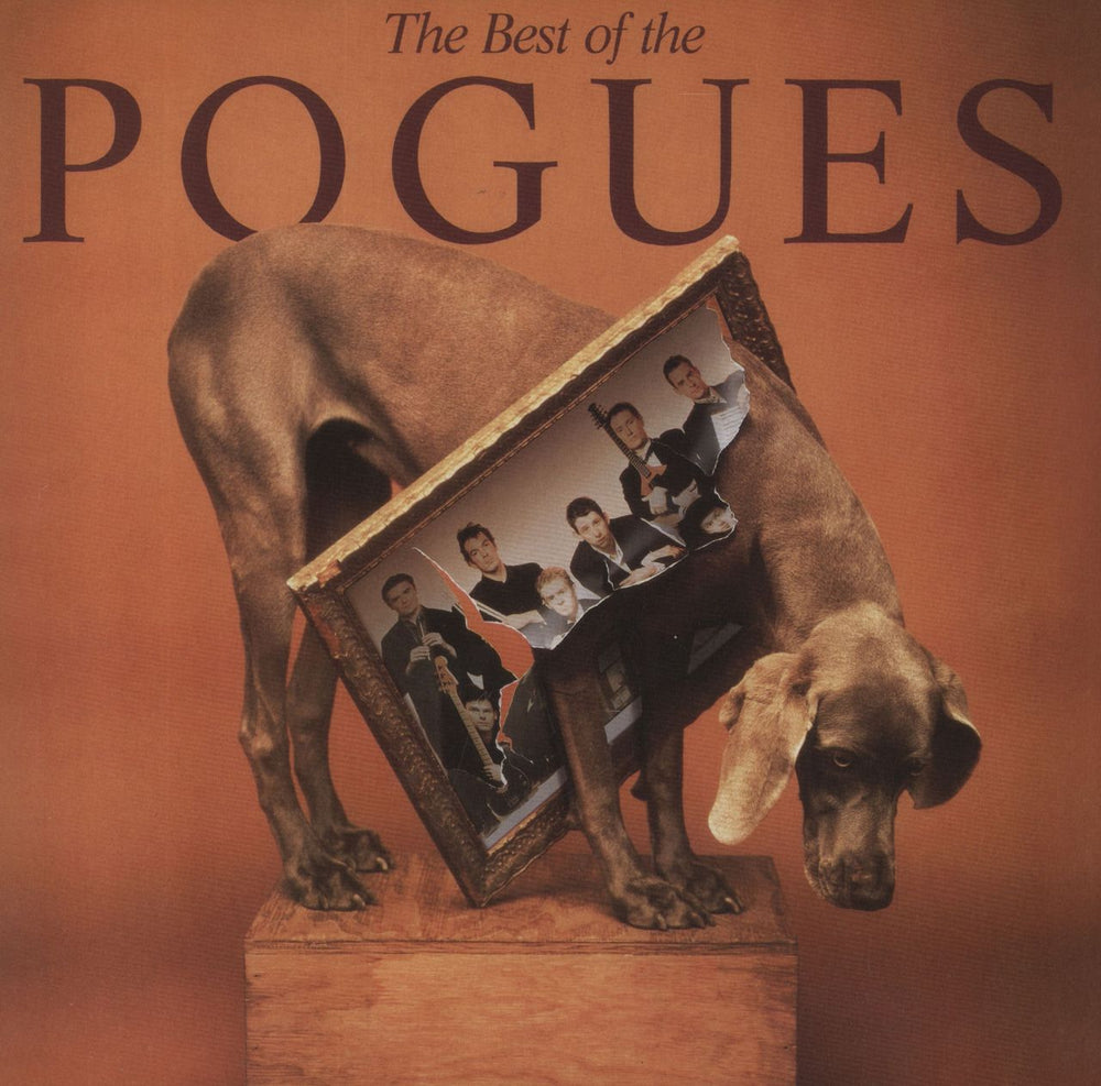 The Pogues The Best Of The Pogues - Orange Vinyl UK vinyl LP album (LP record) 0190295672560