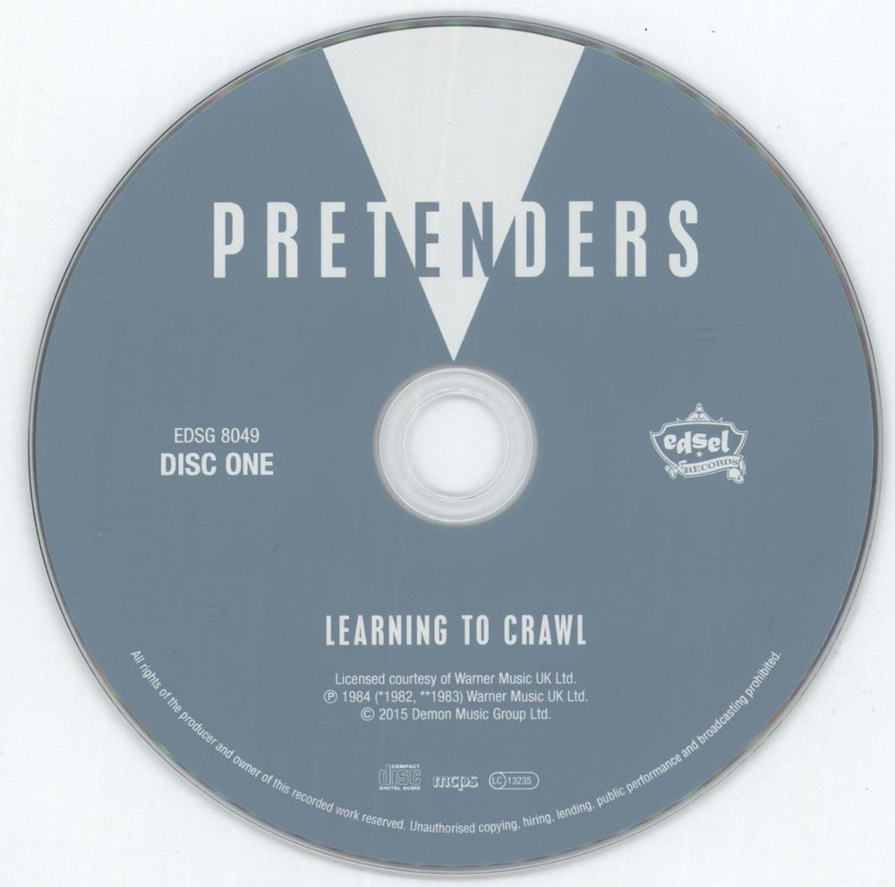 The Pretenders Learning To Crawl UK 3-disc CD/DVD Set PTN3DLE879517