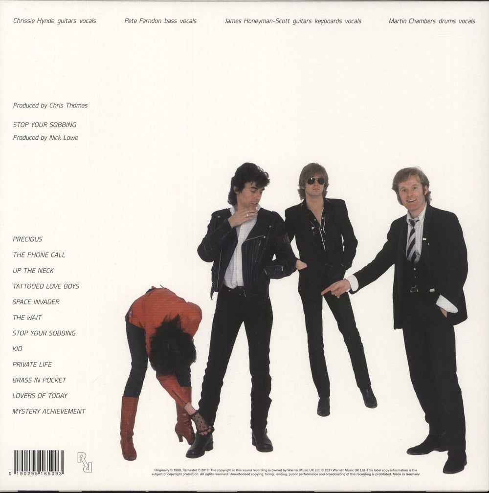 The Pretenders Pretenders - 180gm Red Vinyl UK vinyl LP album (LP record) 190296650888