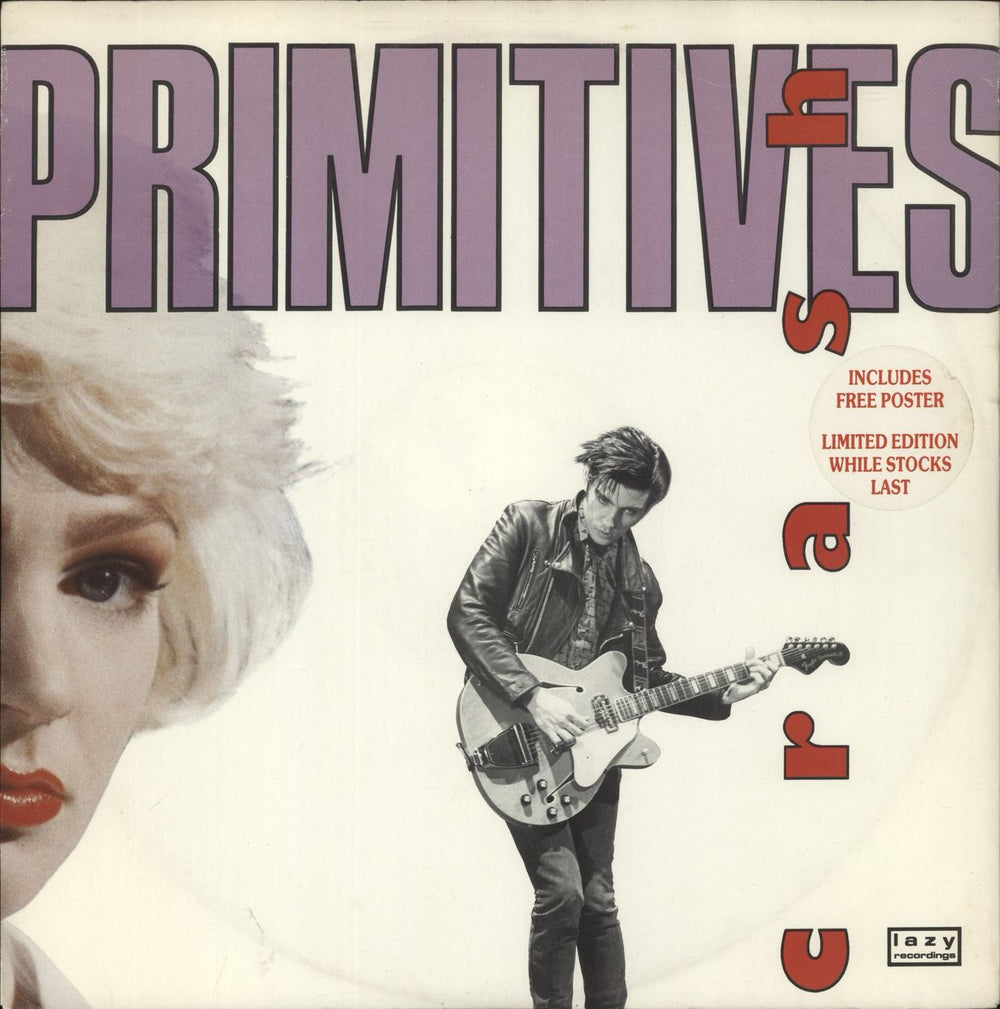 The Primitives Crash UK 12" vinyl single (12 inch record / Maxi-single) PT41762