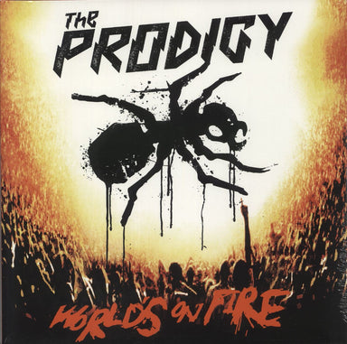The Prodigy World's On Fire - Red Vinyl - Sealed UK 2-LP vinyl record set (Double LP Album) HOSPLP4X