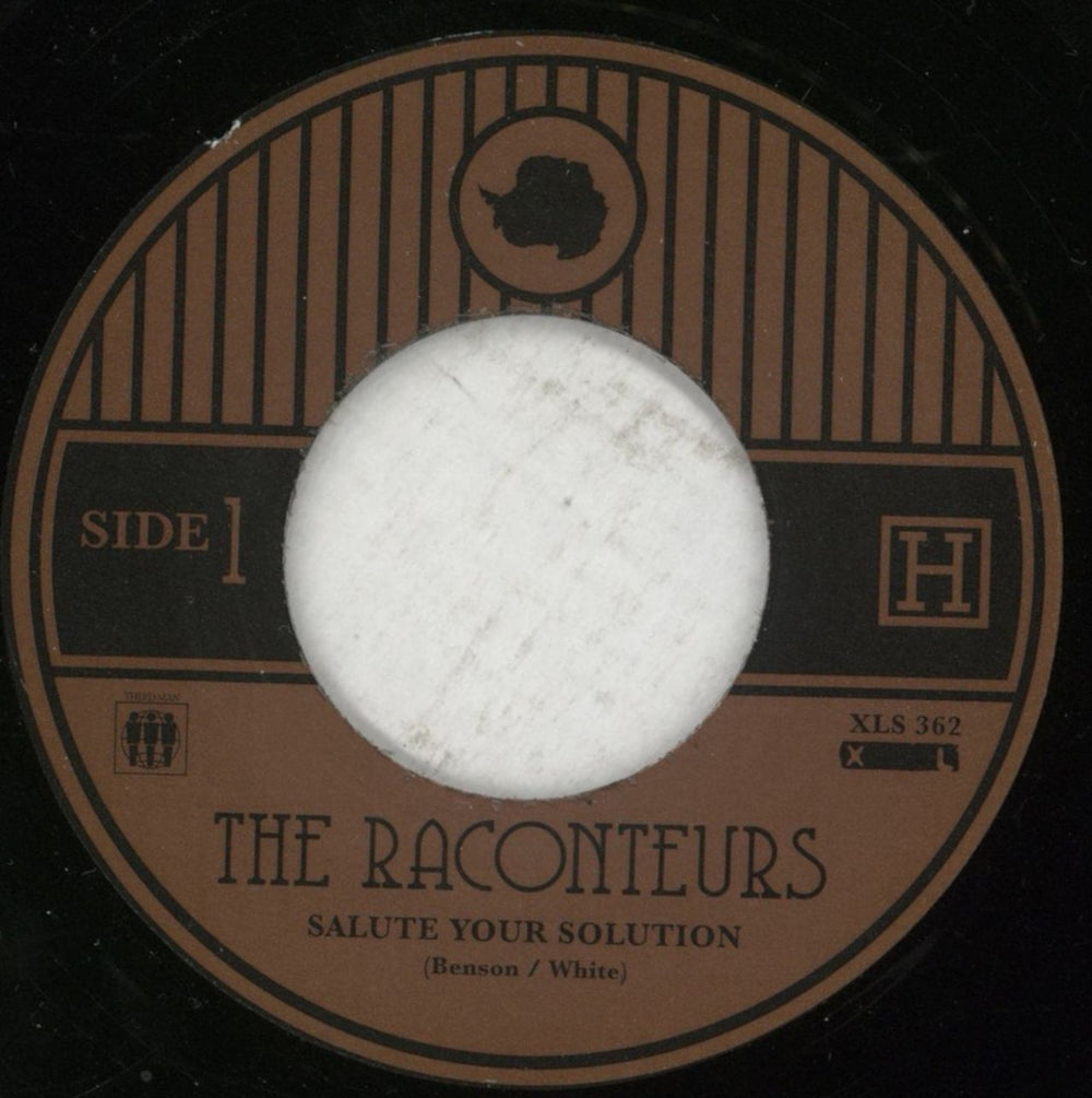 The Raconteurs Salute Your Solution UK 7" vinyl single (7 inch record / 45) UR107SA864335