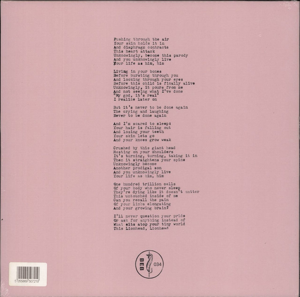 The Raspberry Bulbs Privacy - Sealed UK vinyl LP album (LP record)