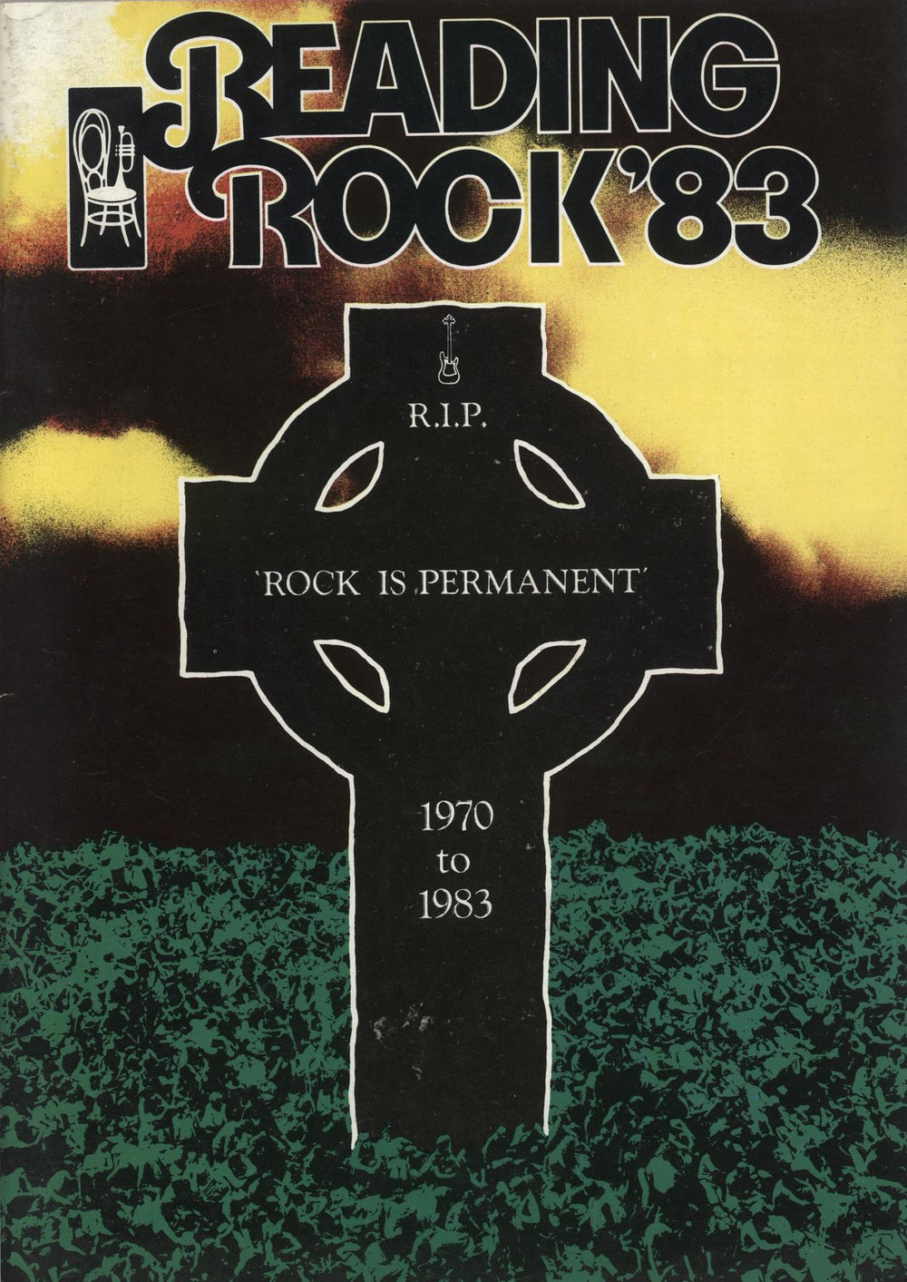 The Reading Festival Reading Rock '83 UK tour programme