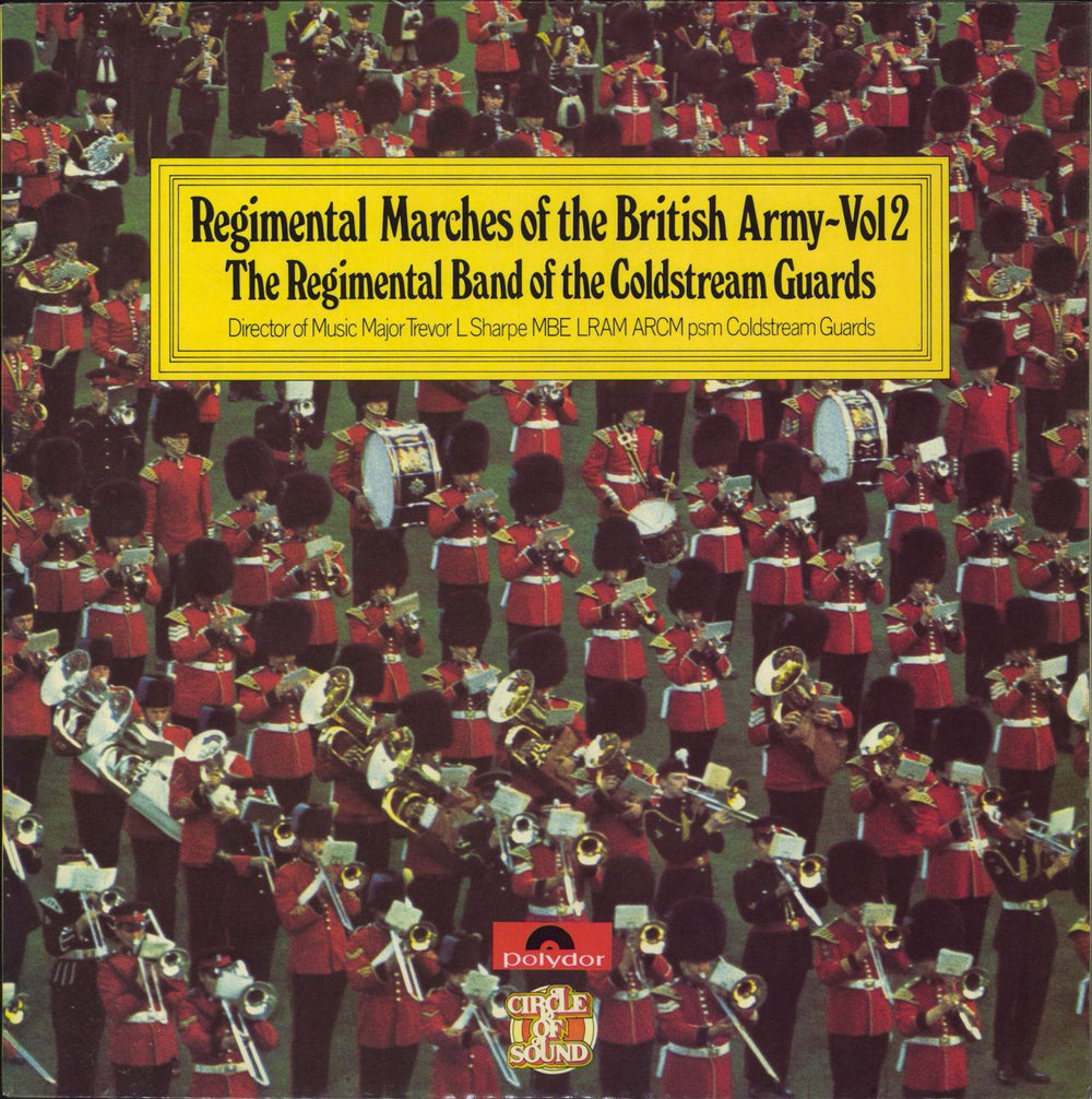 The Regimental Band Of The Coldstream Guards Regimental Marches Of The British Army UK 3-LP vinyl record set (Triple LP Album)