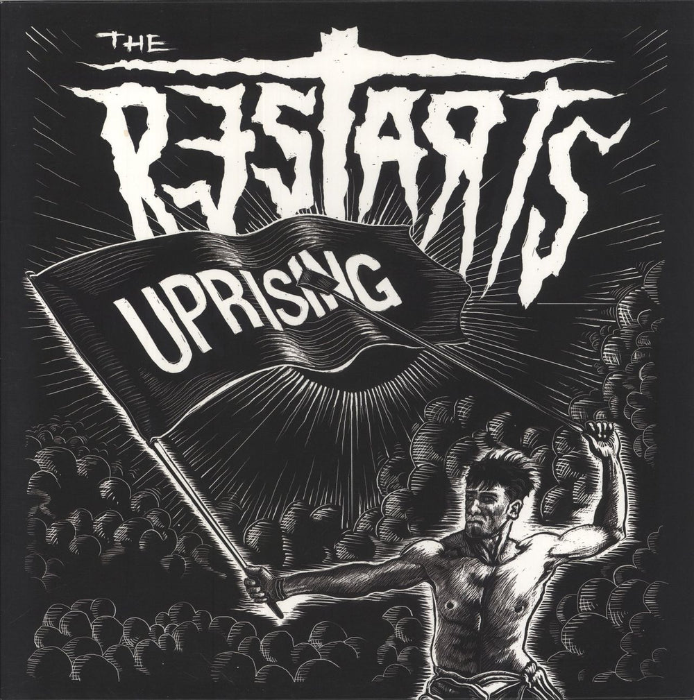 The Restarts Uprising US vinyl LP album (LP record) PPR252