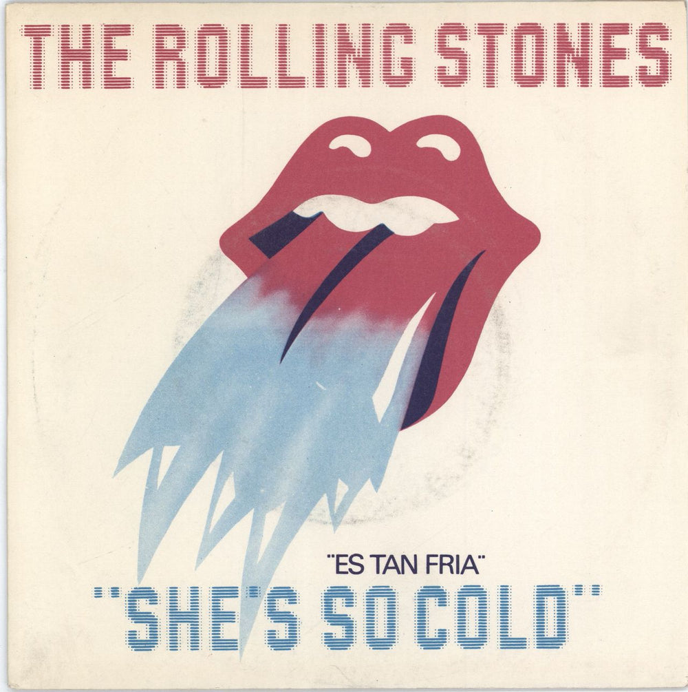 The Rolling Stones Es Tan Fria Spanish 7" vinyl single (7 inch record / 45) 10C006-064081