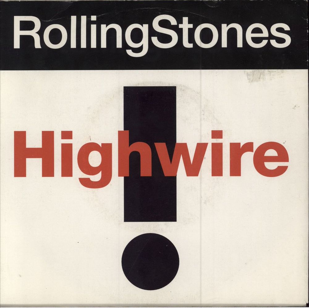 The Rolling Stones Highwire - Solid - EX Dutch 7" vinyl single (7 inch record / 45) 6567567