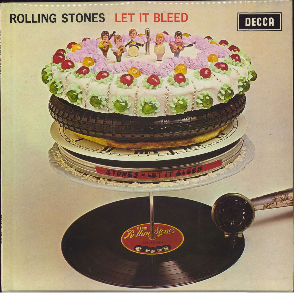 The Rolling Stones Let It Bleed - 5th UK vinyl LP album (LP record) SKL5025