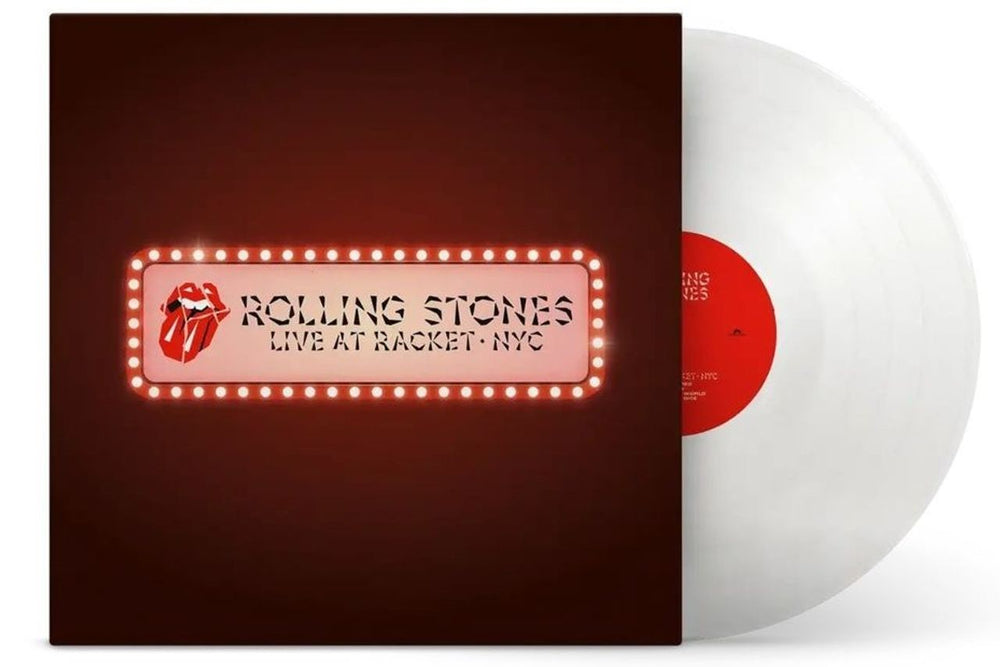 The Rolling Stones Live At Racket, NYC - White Vinyl - RSD 2024 - Sealed UK vinyl LP album (LP record) 589596-8