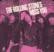 The Rolling Stones Miss You - 1st - Pink Vinyl - VG+ UK 12" vinyl single (12 inch record / Maxi-single) 12EMI2802