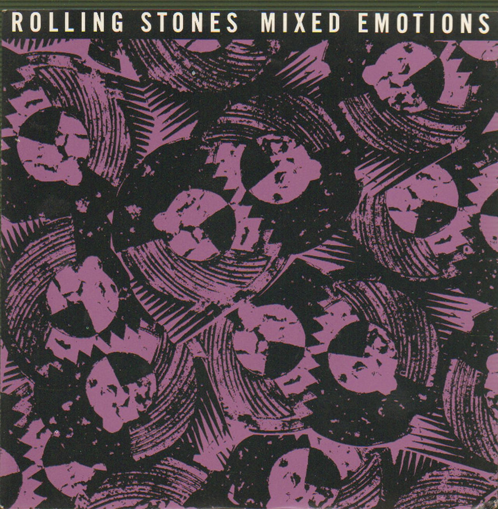 The Rolling Stones Mixed Emotions UK 7" vinyl single (7 inch record / 45) 6551937