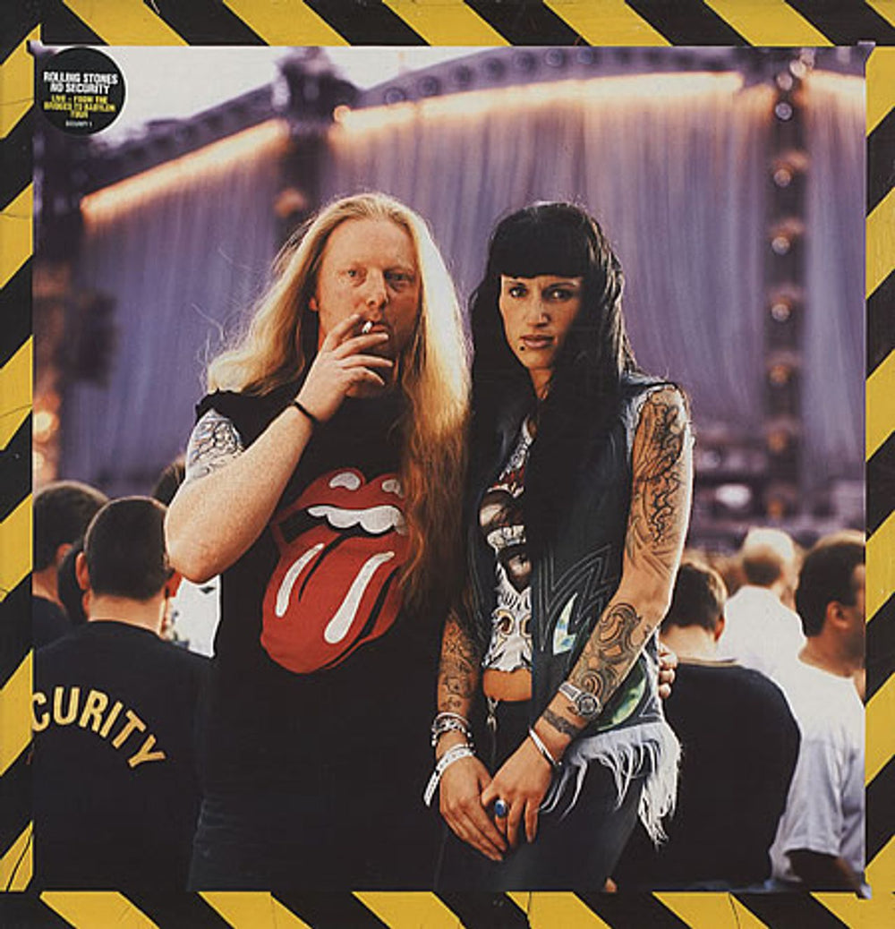 The Rolling Stones No Security - EX UK 2-LP vinyl record set (Double LP Album) V2880