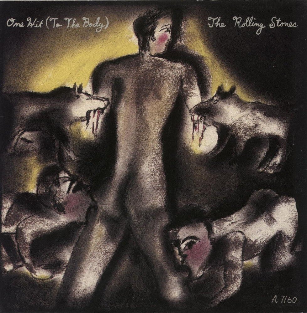 The Rolling Stones One Hit [To The Body] UK 7" vinyl single (7 inch record / 45) A7160