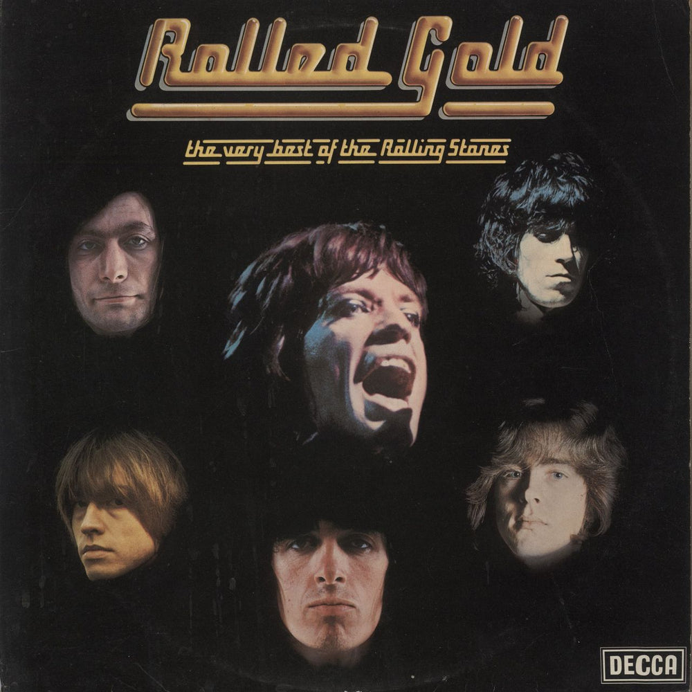 The Rolling Stones Rolled Gold - 1st - EX UK 2-LP vinyl record set (Double LP Album) ROST1/2