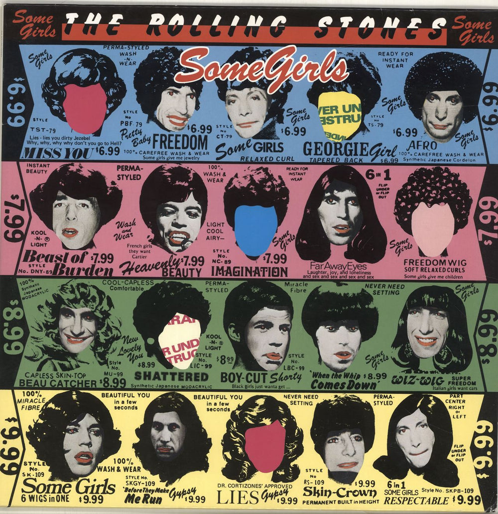 The Rolling Stones Some Girls - 180gm UK vinyl LP album (LP record) 0602527147246