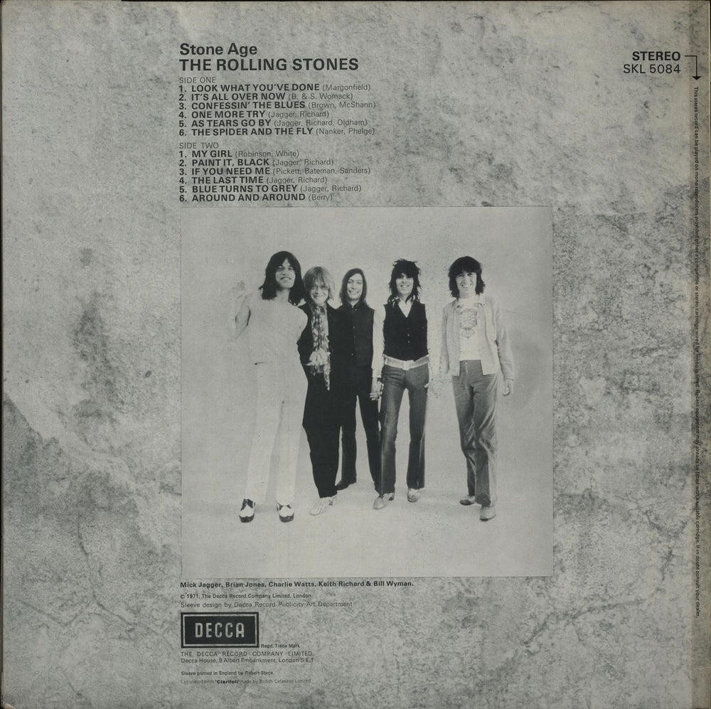 The Rolling Stones Stone Age - EX UK vinyl LP album (LP record) ROLLPST61890