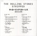 The Rolling Stones Stripped - Red Vinyl - RS No.9 Harajuku Japanese 2-LP vinyl record set (Double LP Album)