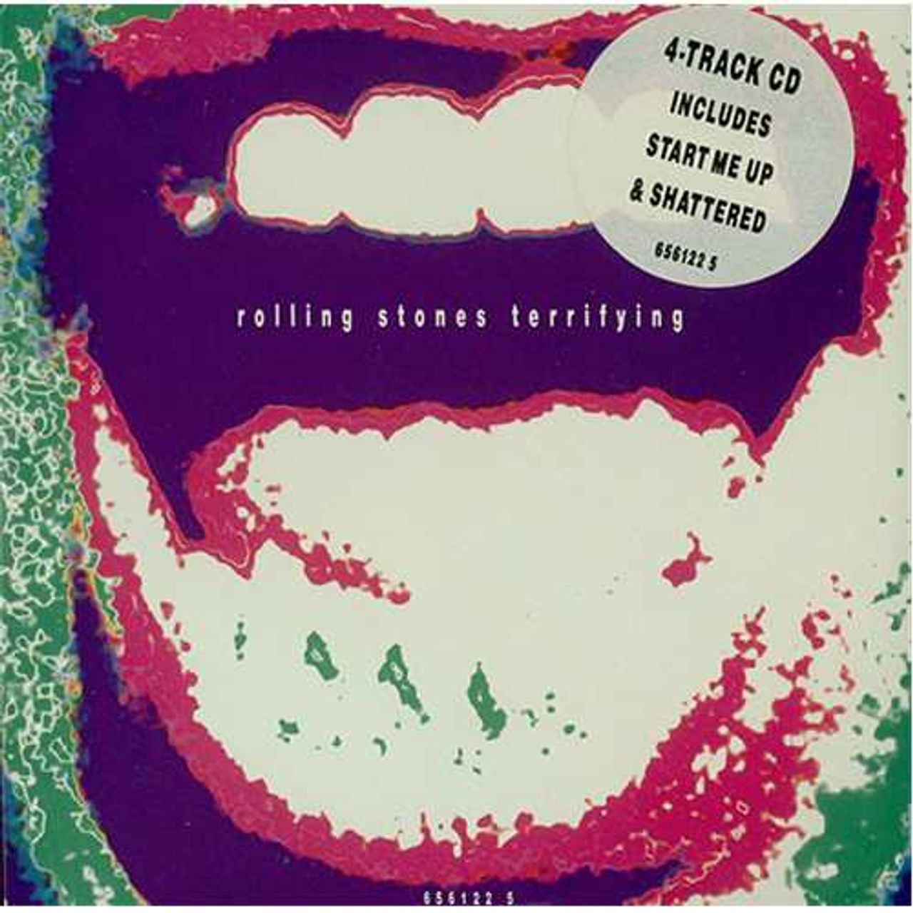 The Rolling Stones Terrifying UK CD single (CD5 / 5") 656122-5