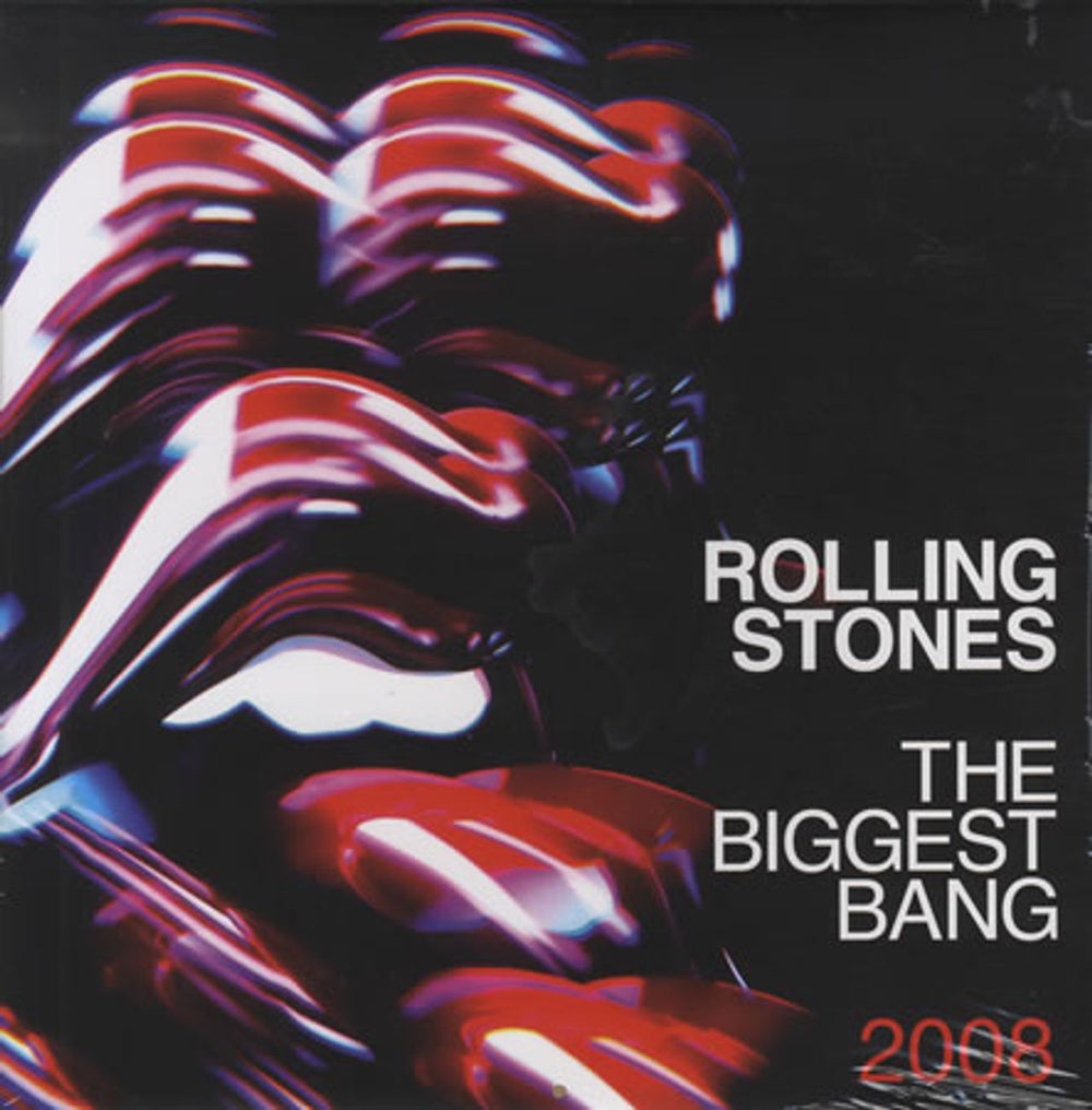 The Rolling Stones The Biggest Bang - Official Calendar 2008 UK calendar C10414