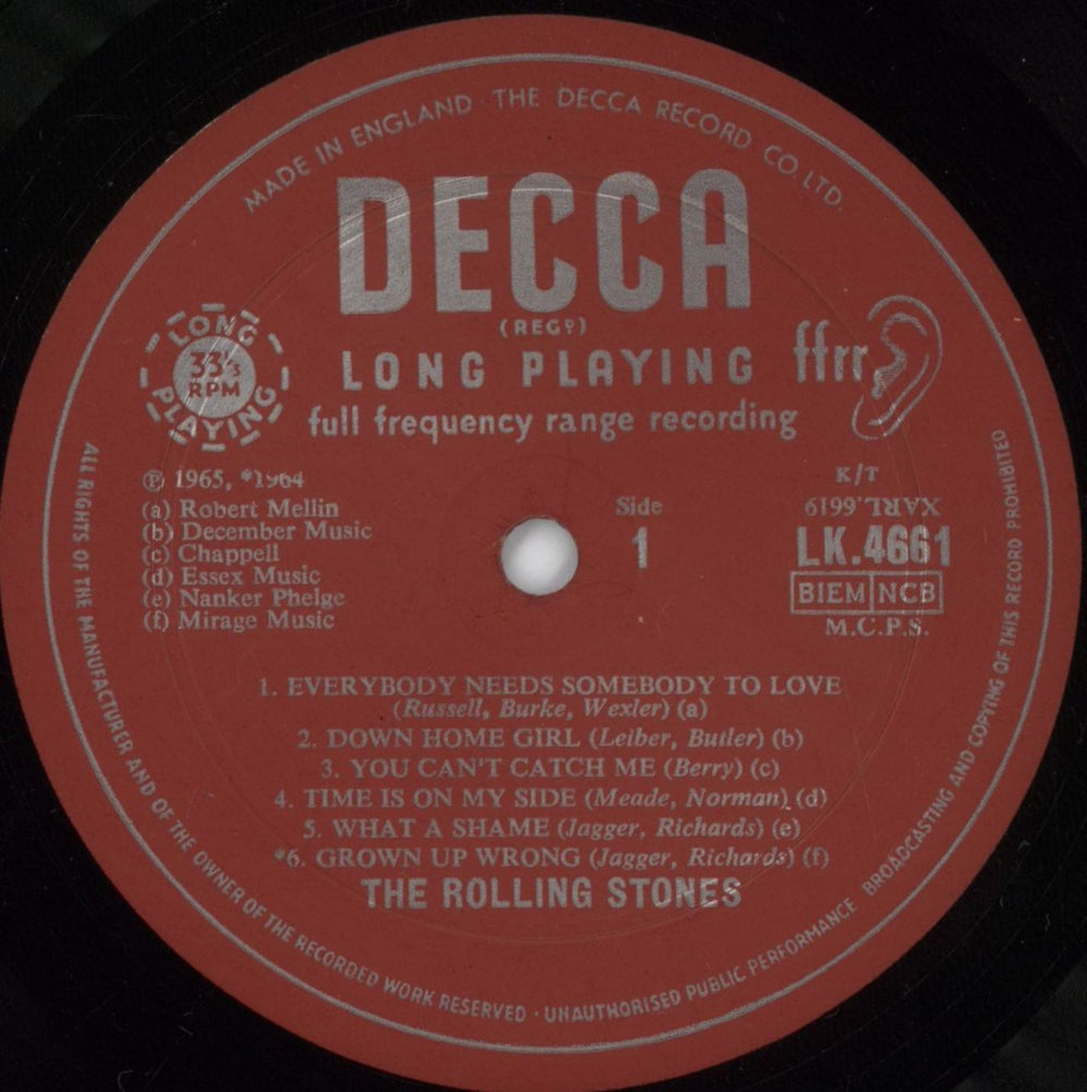 The Rolling Stones The Rolling Stones No. 2 - 2nd (b) - BM UK vinyl LP album (LP record) ROLLPTH880880