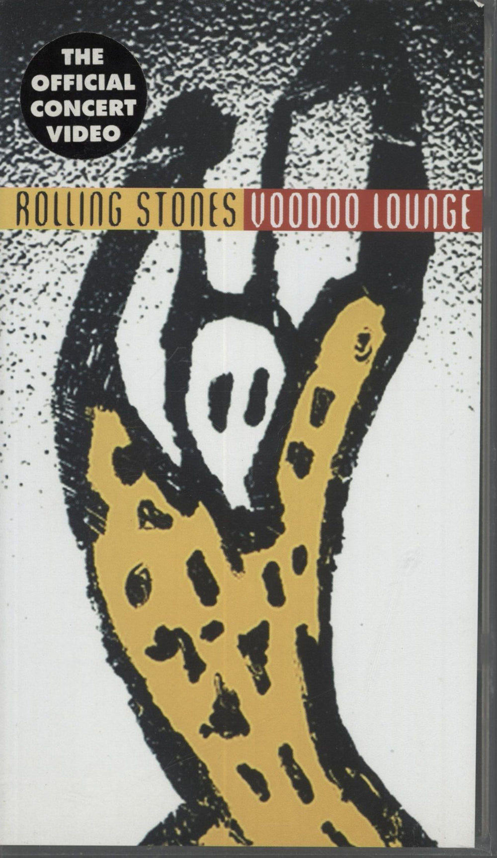 The Rolling Stones Voodoo Lounge UK video (VHS or PAL or NTSC) G1008