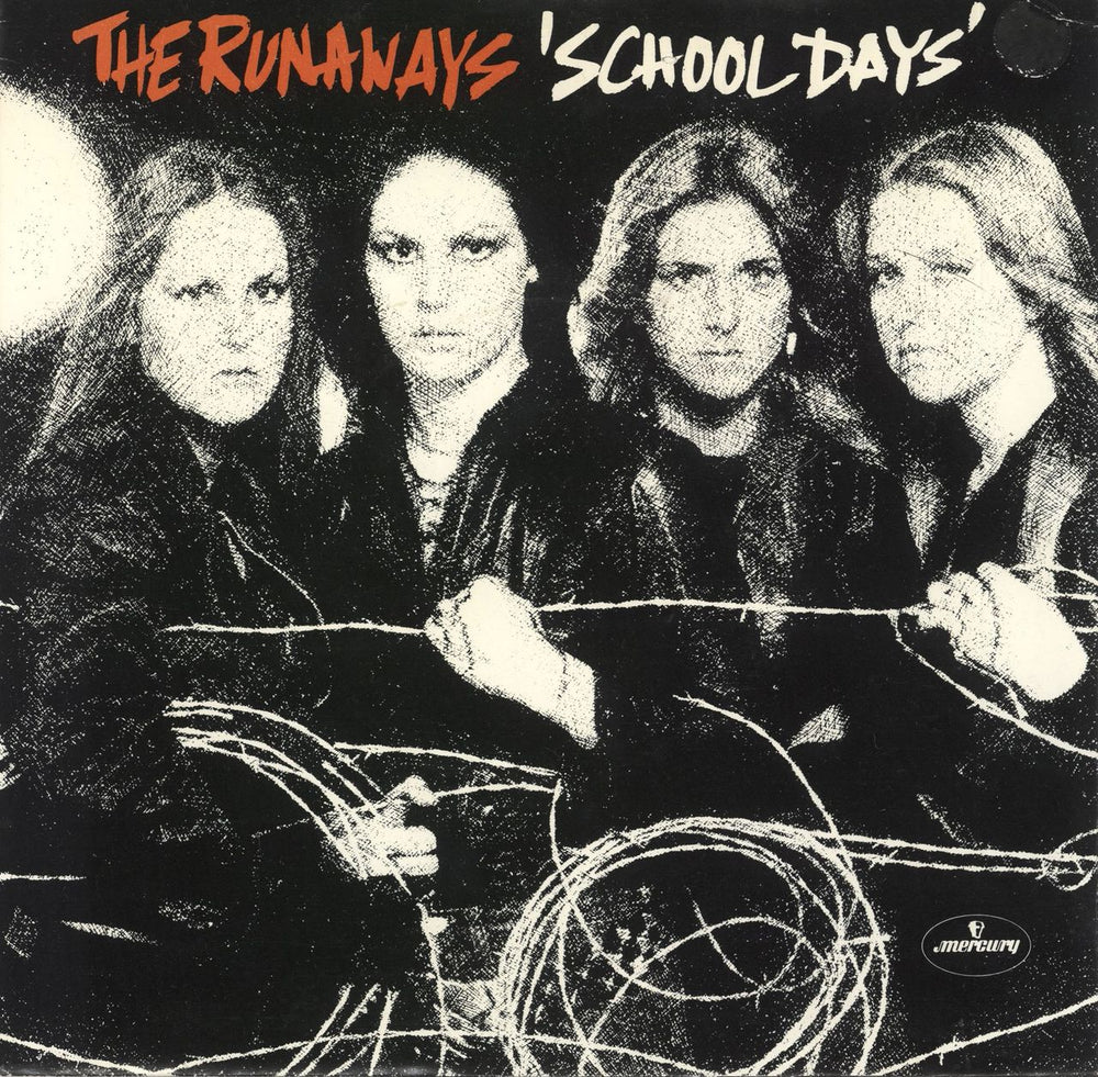 The Runaways School Days UK 7" vinyl single (7 inch record / 45) 6167587