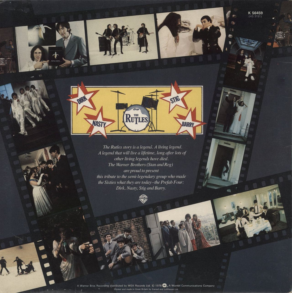 The Rutles The Rutles UK vinyl LP album (LP record)