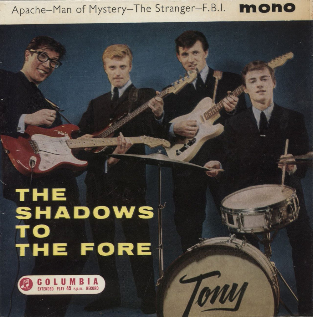 The Shadows To The Fore EP - 1st UK 7" vinyl single (7 inch record / 45) SEG8094