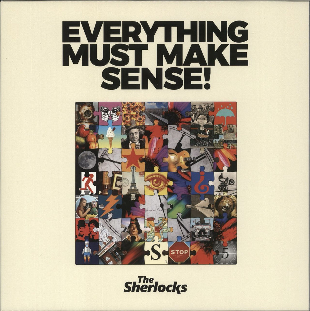 The Sherlocks Everything Must Make Sense! - Zoetrope Picture Disc UK vinyl LP album (LP record) BLOOD407
