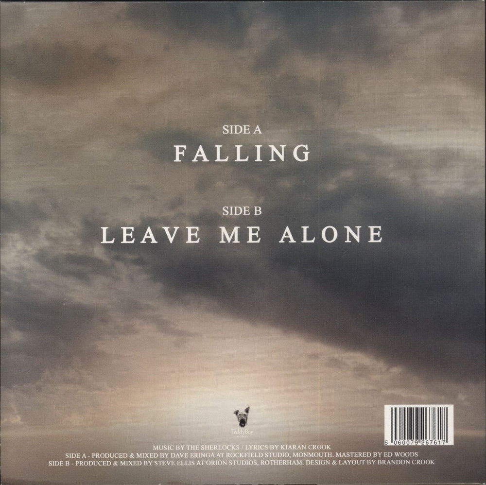 The Sherlocks Falling - Baby Blue Vinyl UK 7" vinyl single (7 inch record / 45) 5060079267617