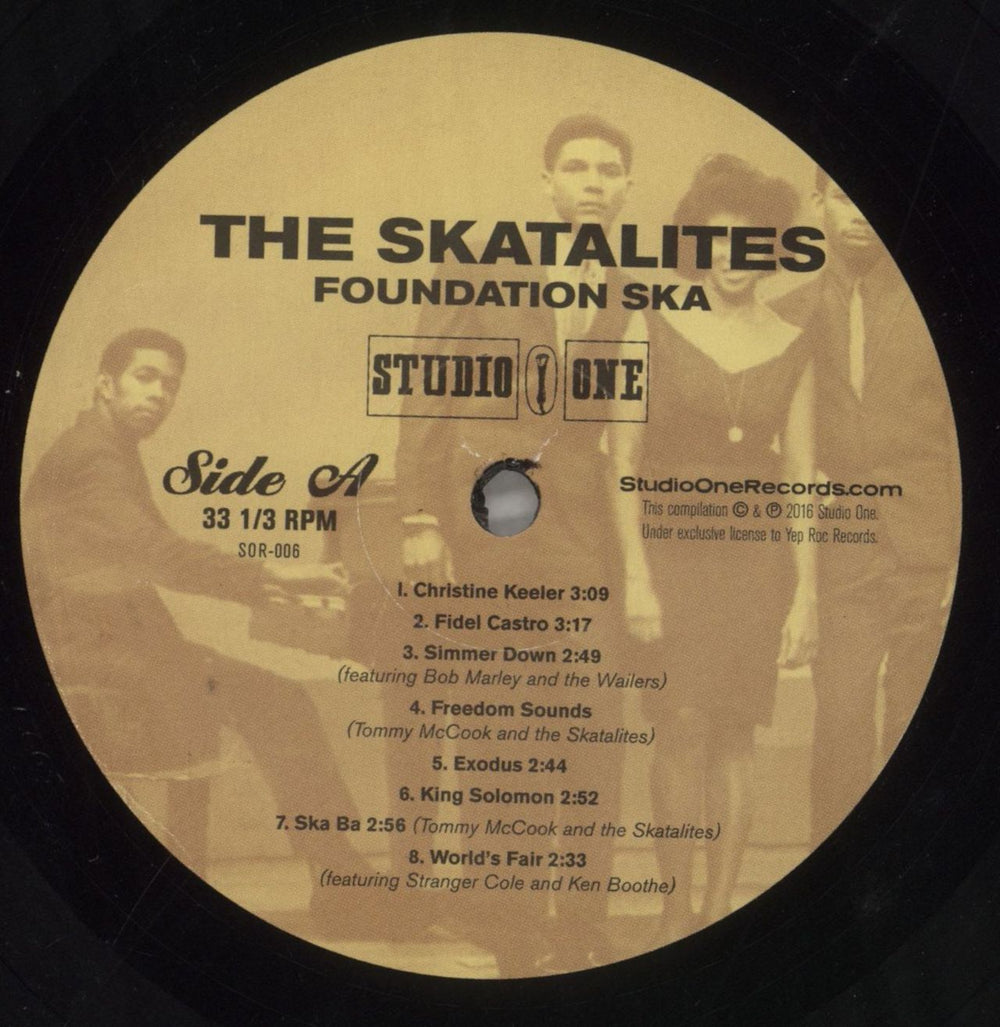 The Skatalites Foundation Ska US 2-LP vinyl record set (Double LP Album) 4SK2LFO857750