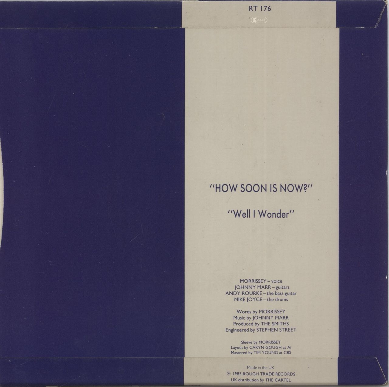 The Smiths How Soon Is Now? - Solid UK 7" vinyl single (7 inch record / 45)